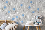 Floral and Leaf Patterns Wallpaper - D388 - WallTrend