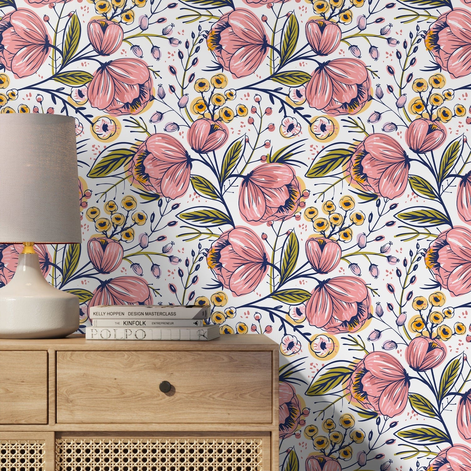 Floral Bliss Wallpaper - A692 - WallTrend