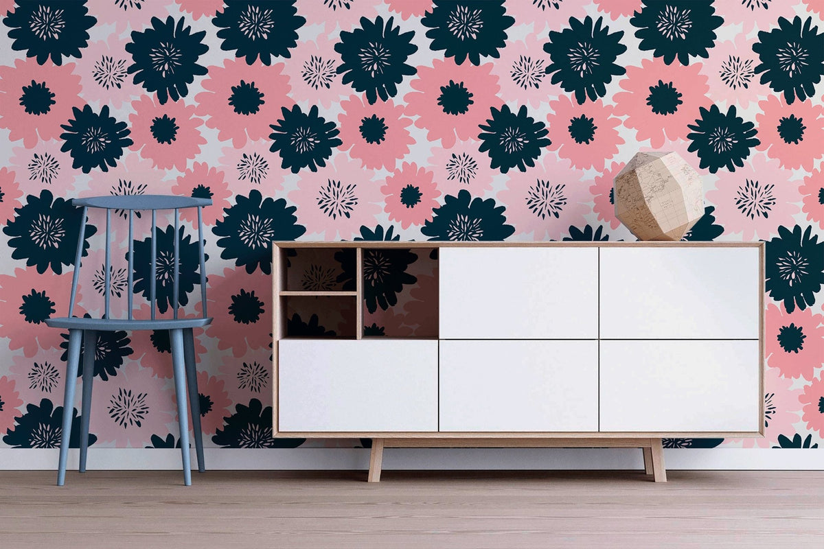 Floral Bliss Wallpaper - B373 - WallTrend