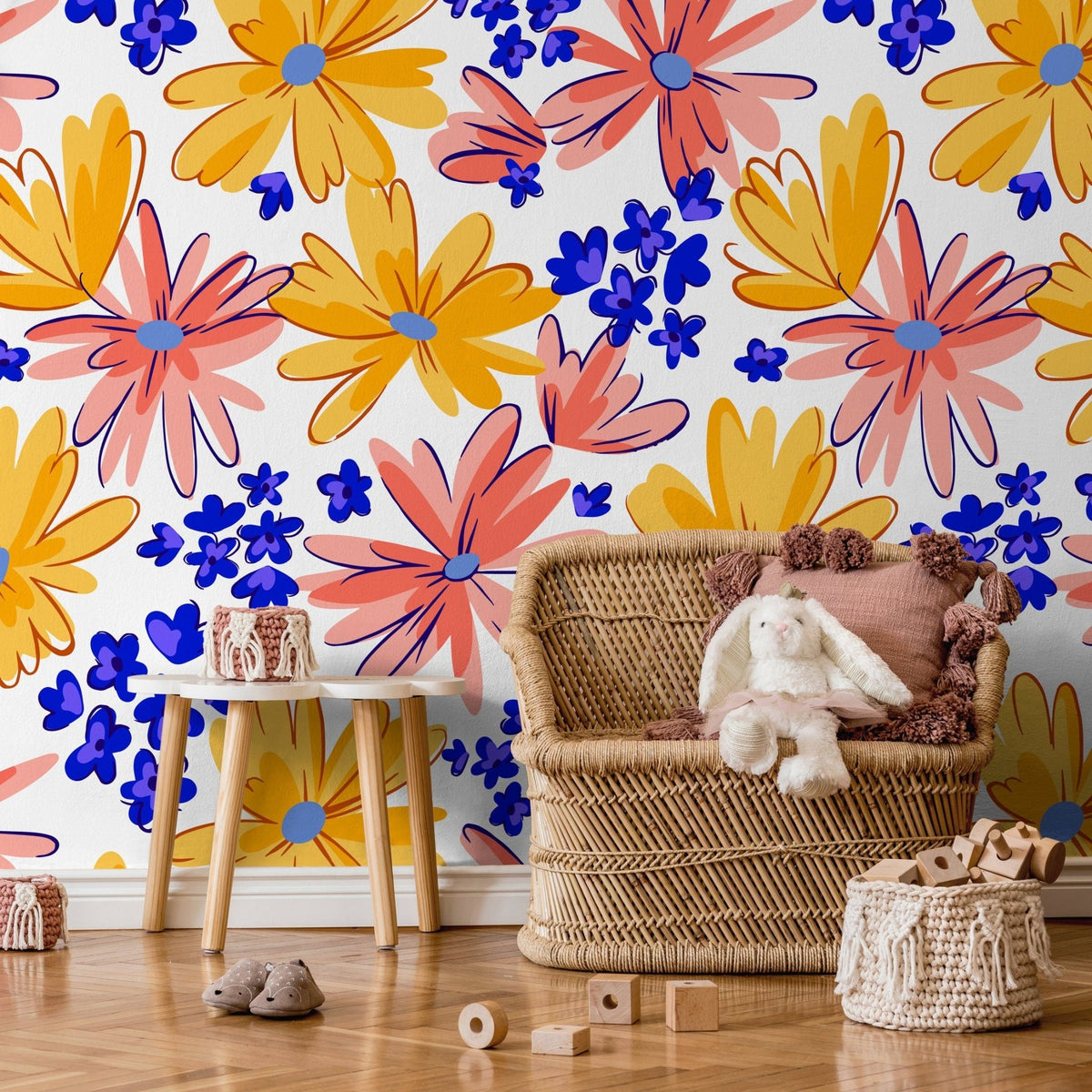 Floral Bliss Wallpaper - C404 - WallTrend