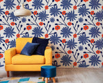 Floral Blossom Wallpaper - B448 - WallTrend