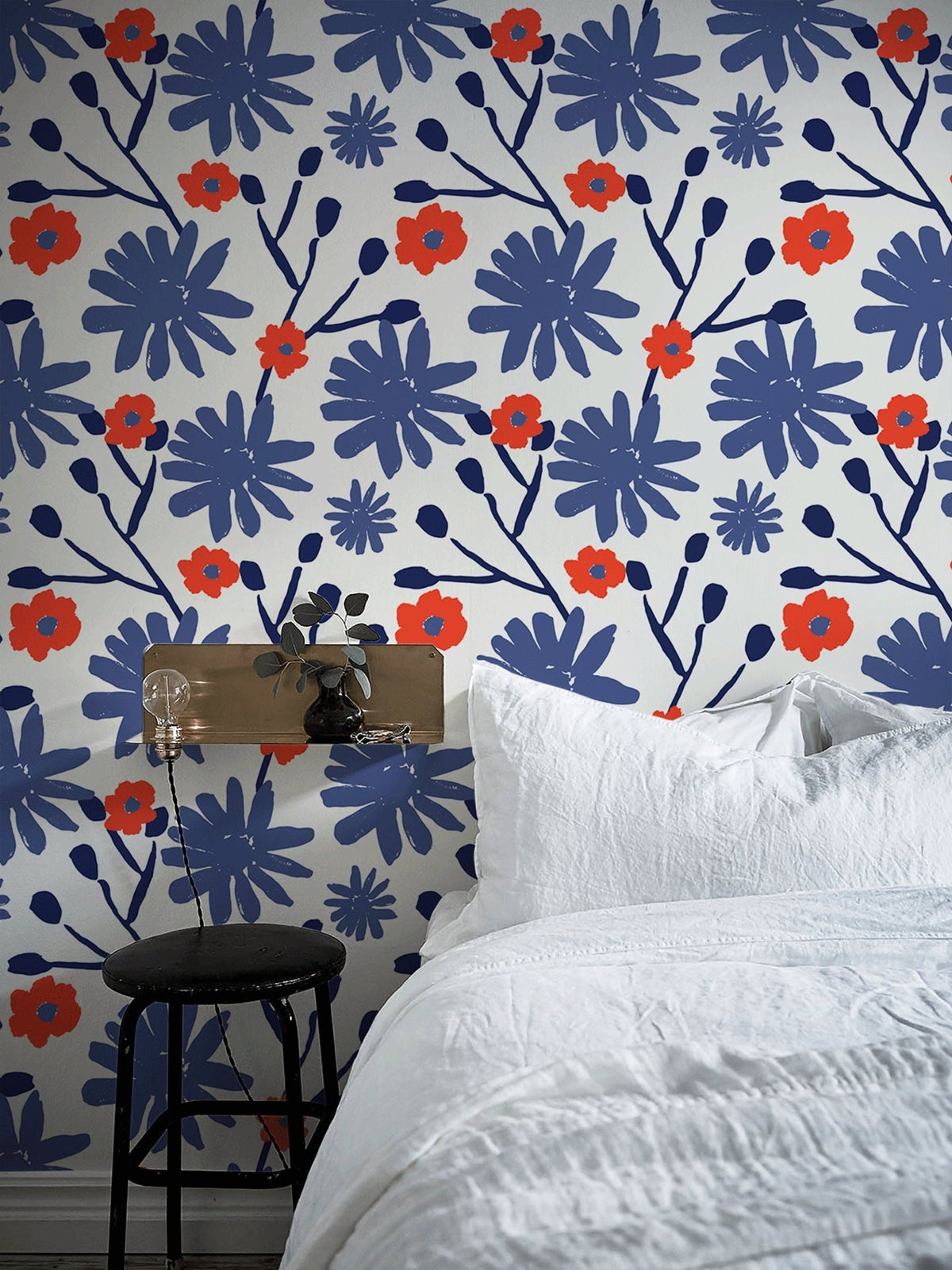 Floral Blossom Wallpaper - B448 - WallTrend