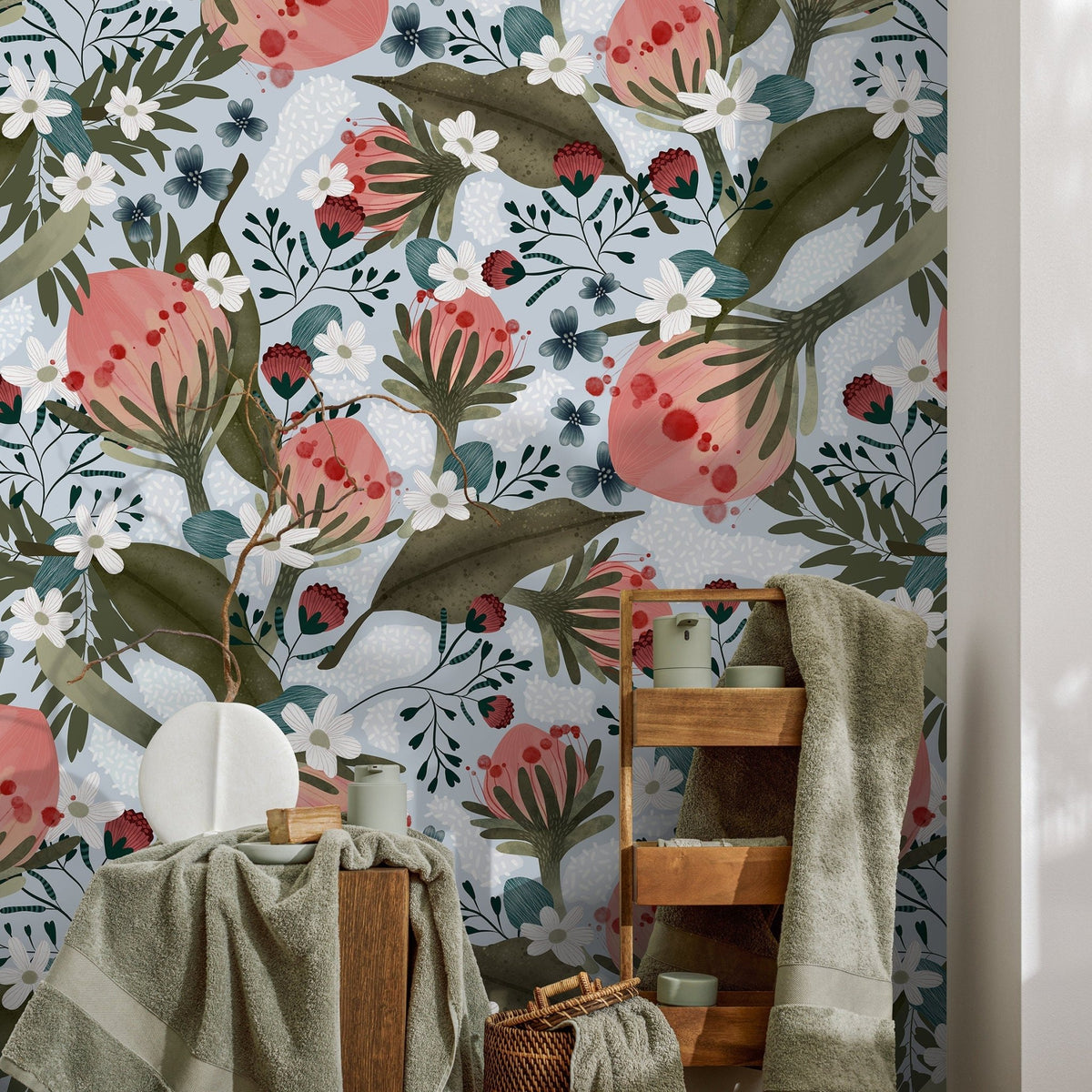 Floral Botanica Wallpaper - X131 - WallTrend