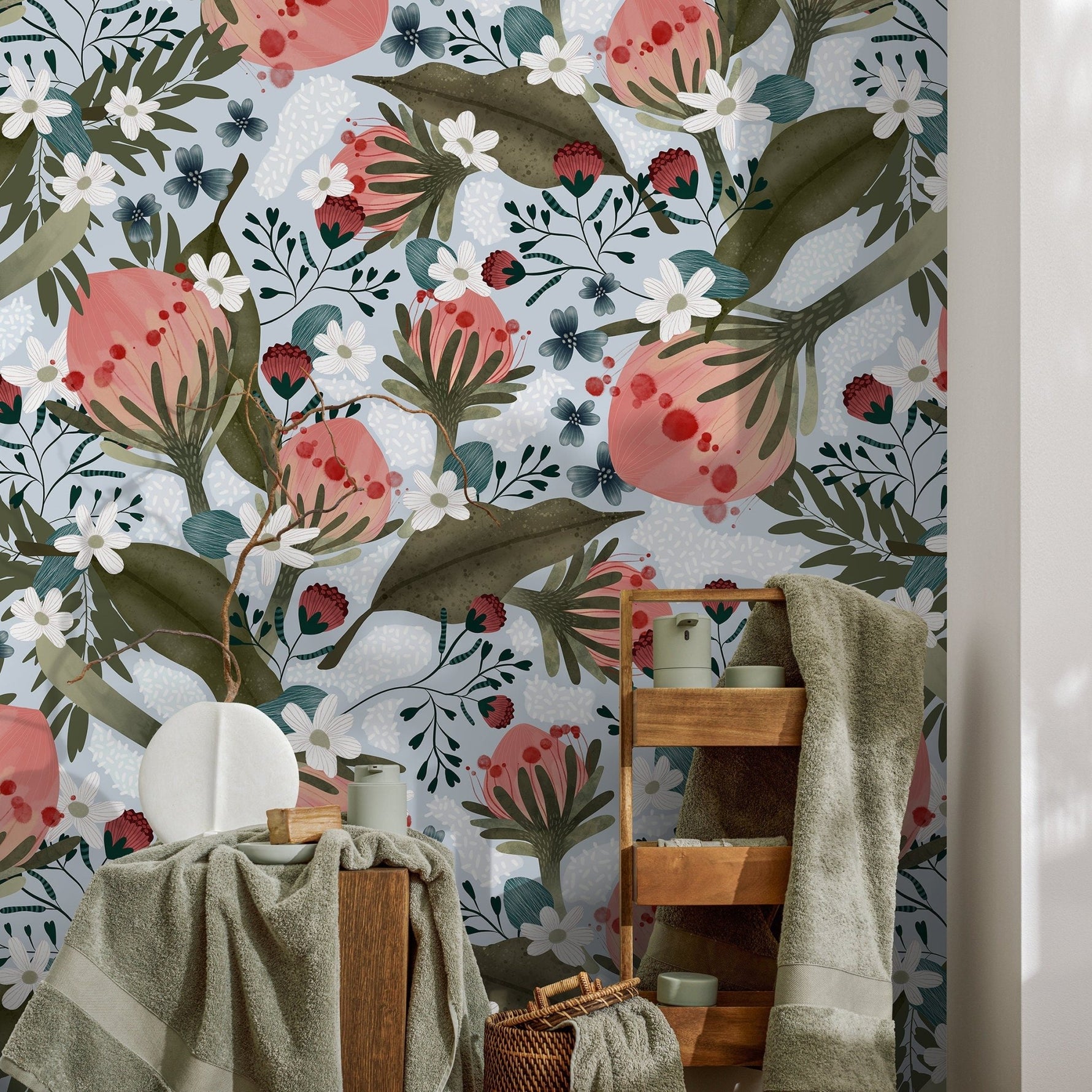 Floral Botanica Wallpaper - X131 - WallTrend
