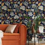 Floral Botanical Illustration Wallpaper - A620 - WallTrend