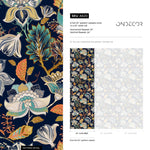 Floral Botanical Illustration Wallpaper - A620 - WallTrend
