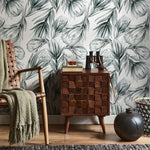 Floral Botanical Wallpaper Vintage Wallpaper Peel and Stick and Traditional Wallpaper - B025 - WallTrend