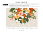 Floral Bouquet Bloom Wallpaper - C931 - WallTrend