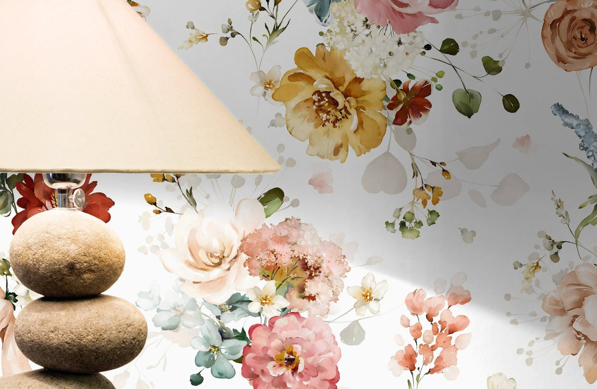 Floral Delight Wallpaper - C821 - WallTrend