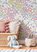 Floral Delight Wallpaper - D002 - WallTrend