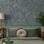 Floral Delight Wallpaper - SKU C954 - WallTrend