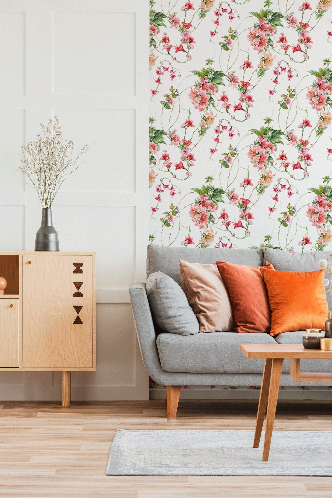 Floral Elegance Wallpaper - A060 - WallTrend