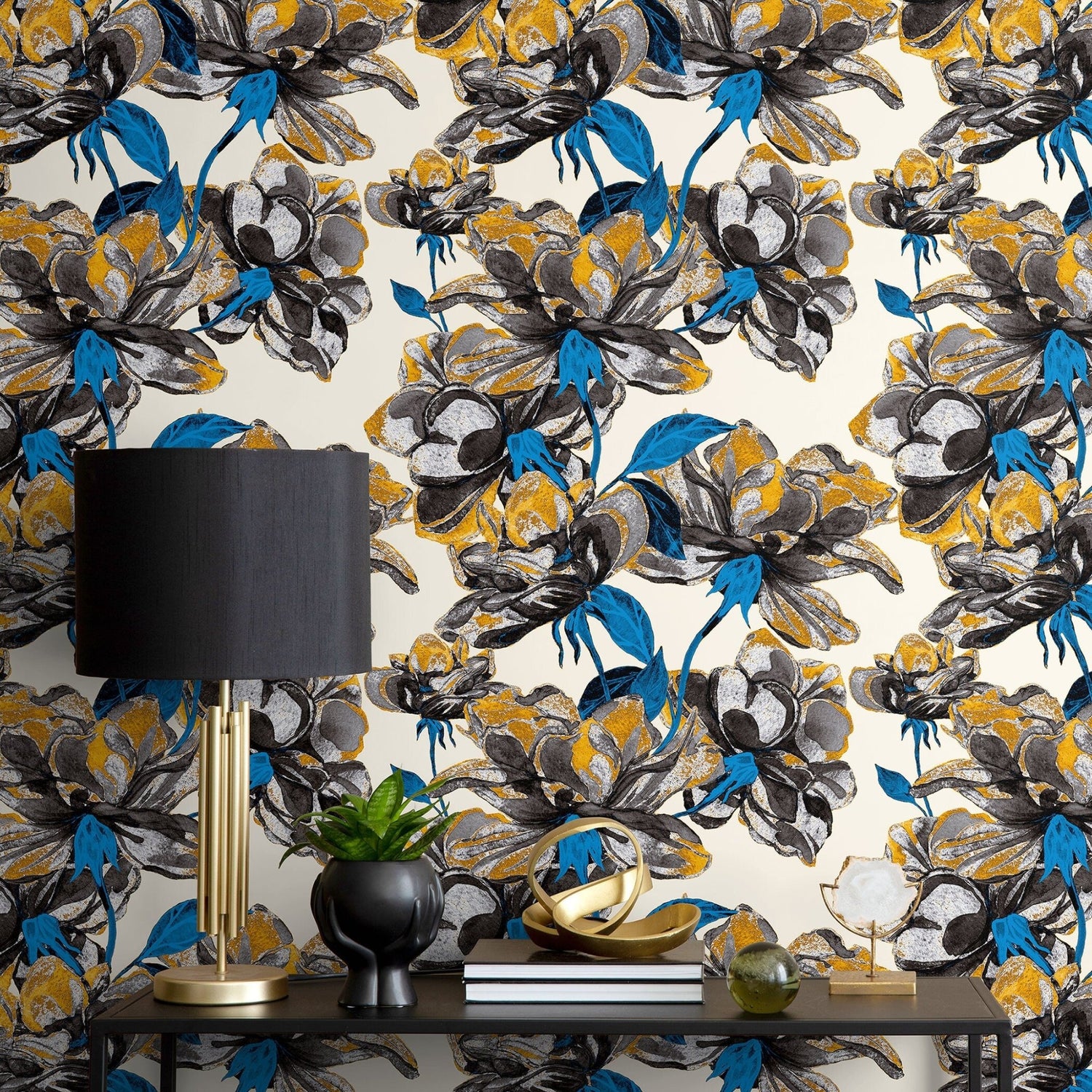 Floral Elegance Wallpaper - A410 - WallTrend