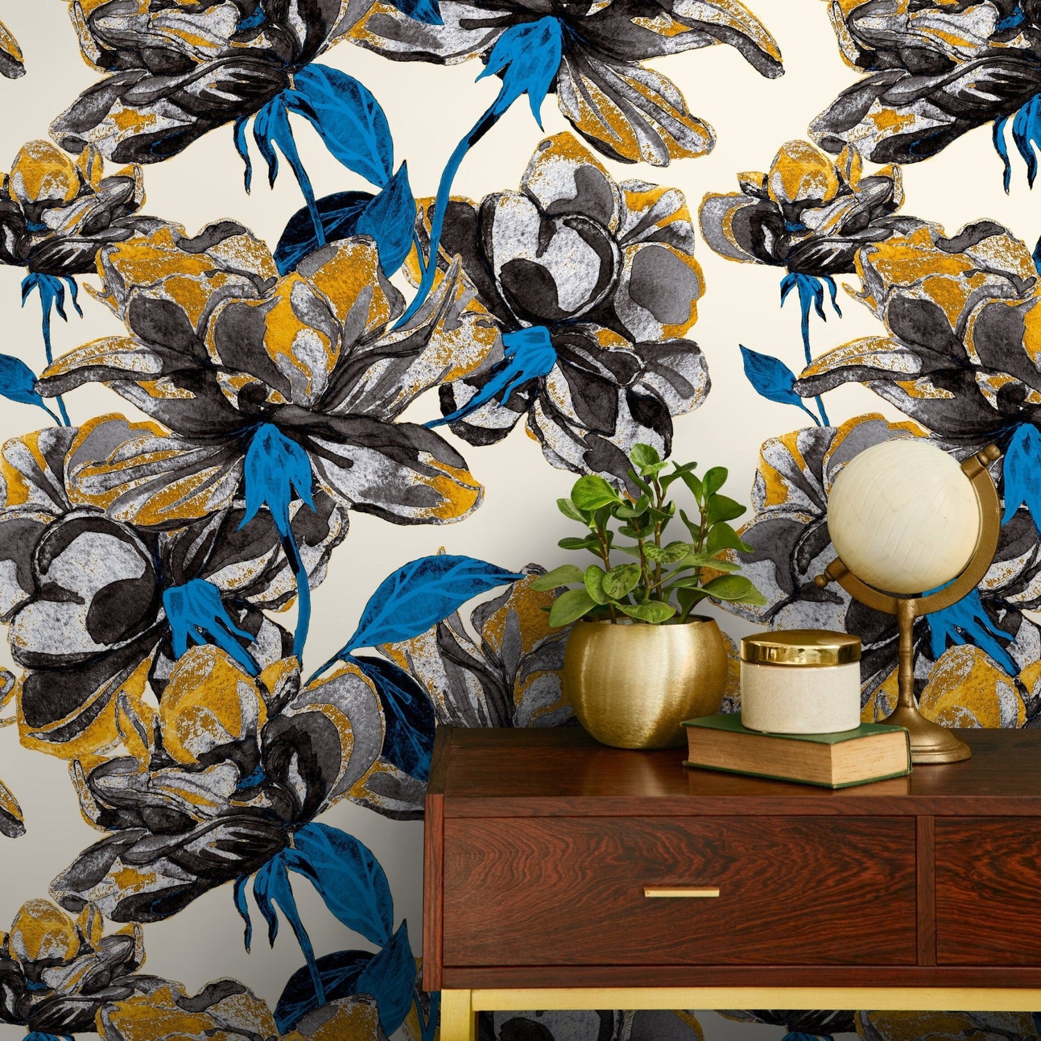 Floral Elegance Wallpaper - A410 - WallTrend