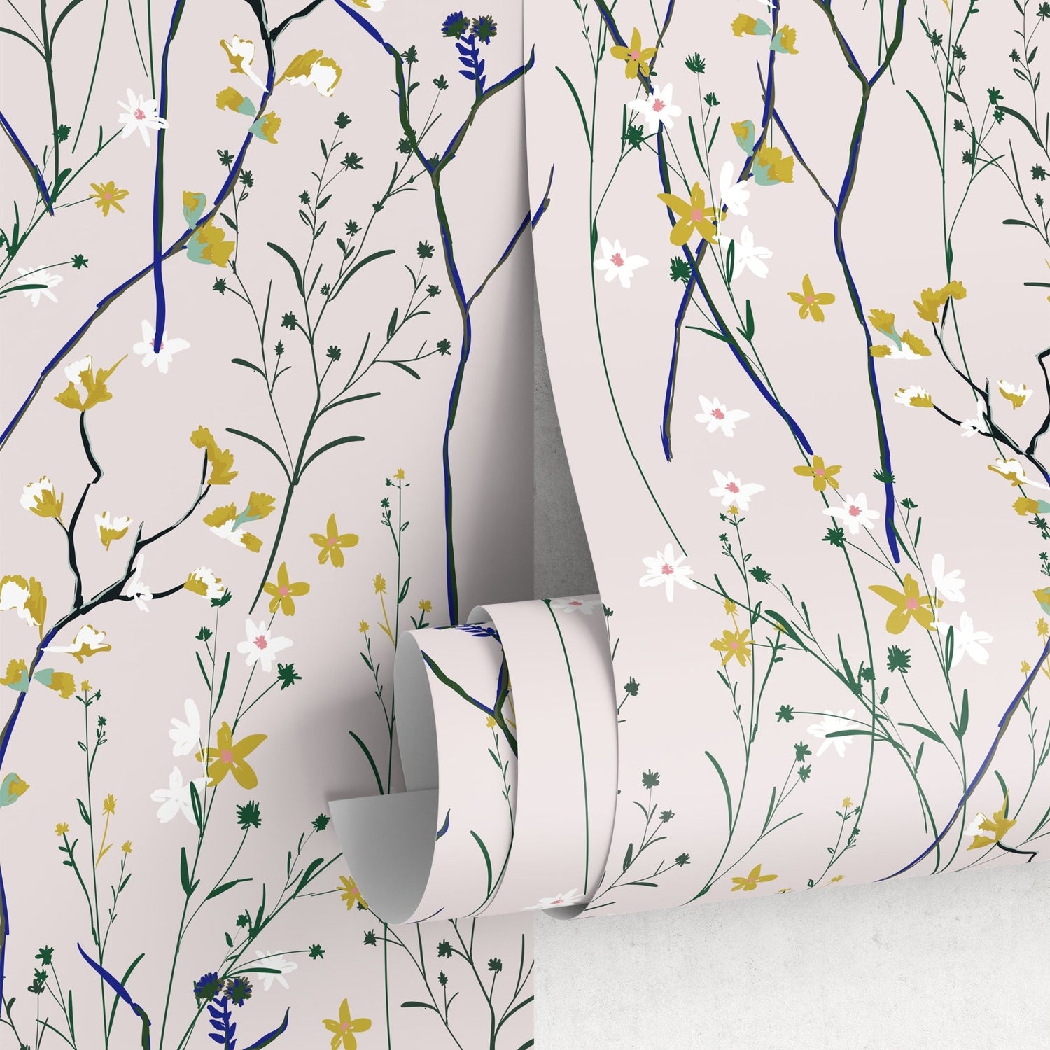 Floral Elegance Wallpaper - A597 - WallTrend