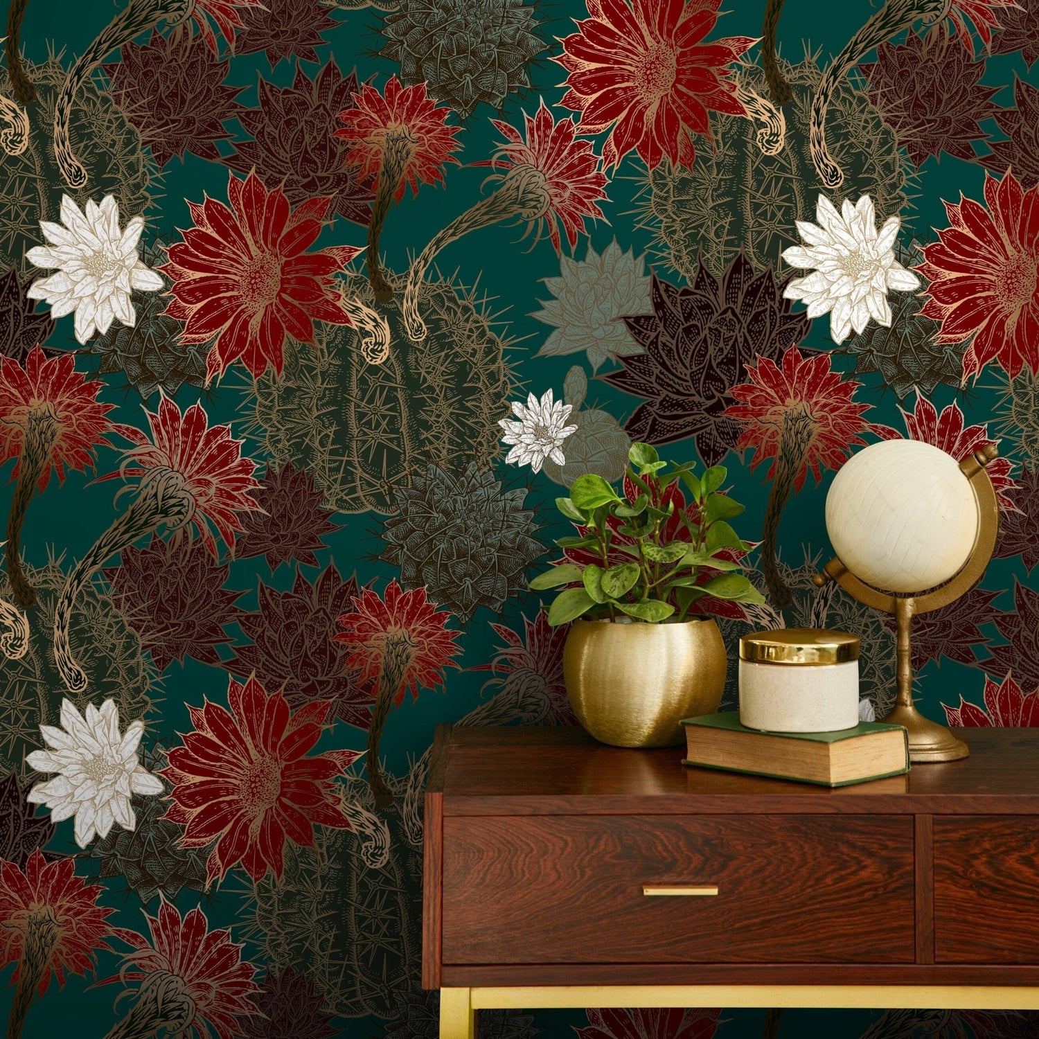 Floral Elegance Wallpaper - A806 - WallTrend
