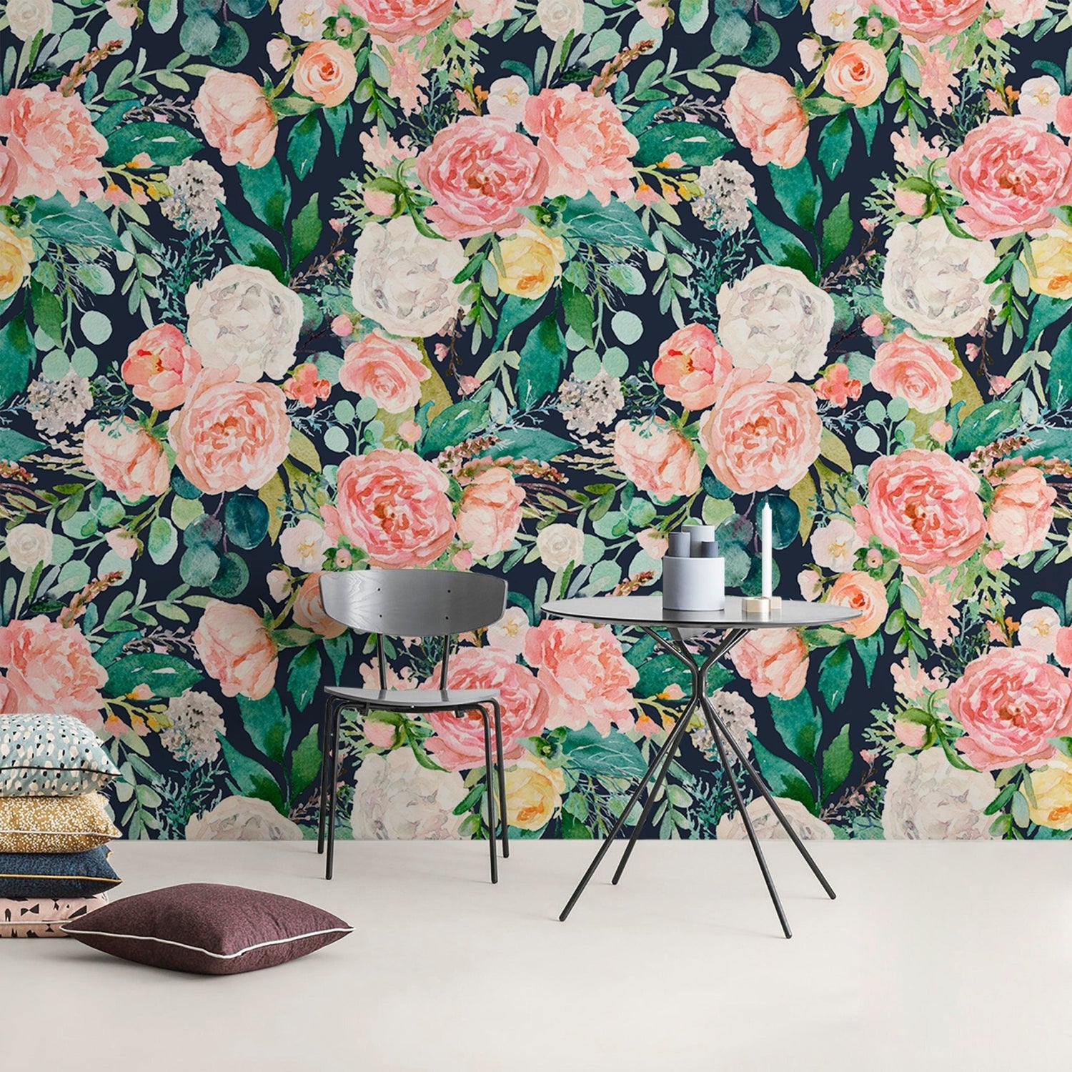 Floral Elegance Wallpaper - A827 - WallTrend