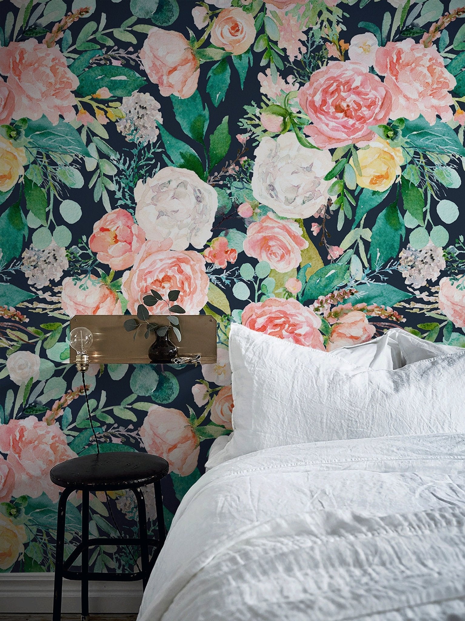 Floral Elegance Wallpaper - A827 - WallTrend