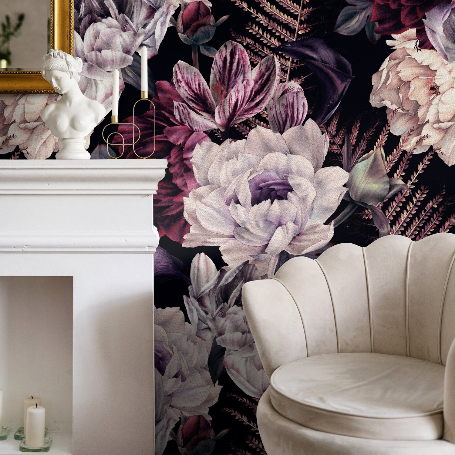 Floral Elegance Wallpaper - A850 - WallTrend