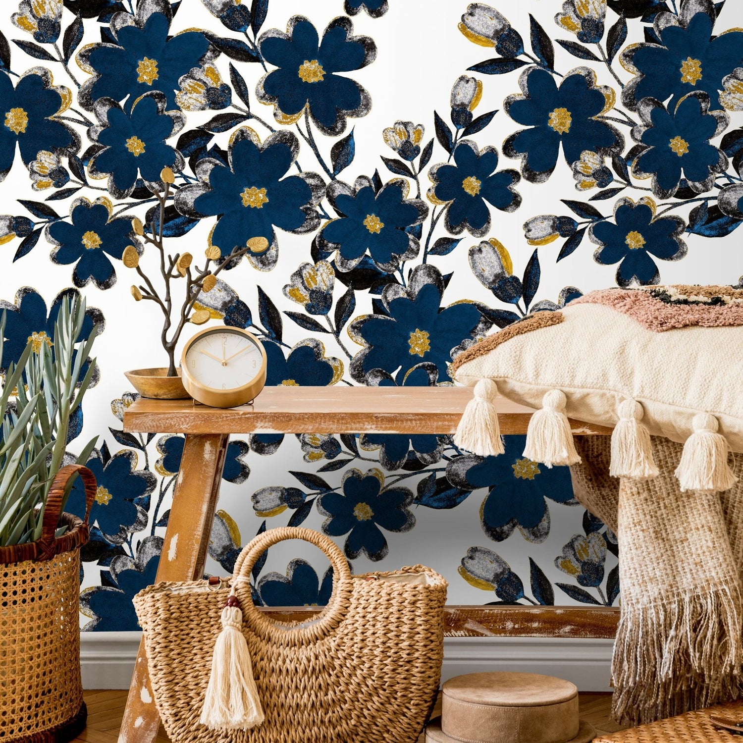 Floral Elegance Wallpaper - A933 - WallTrend