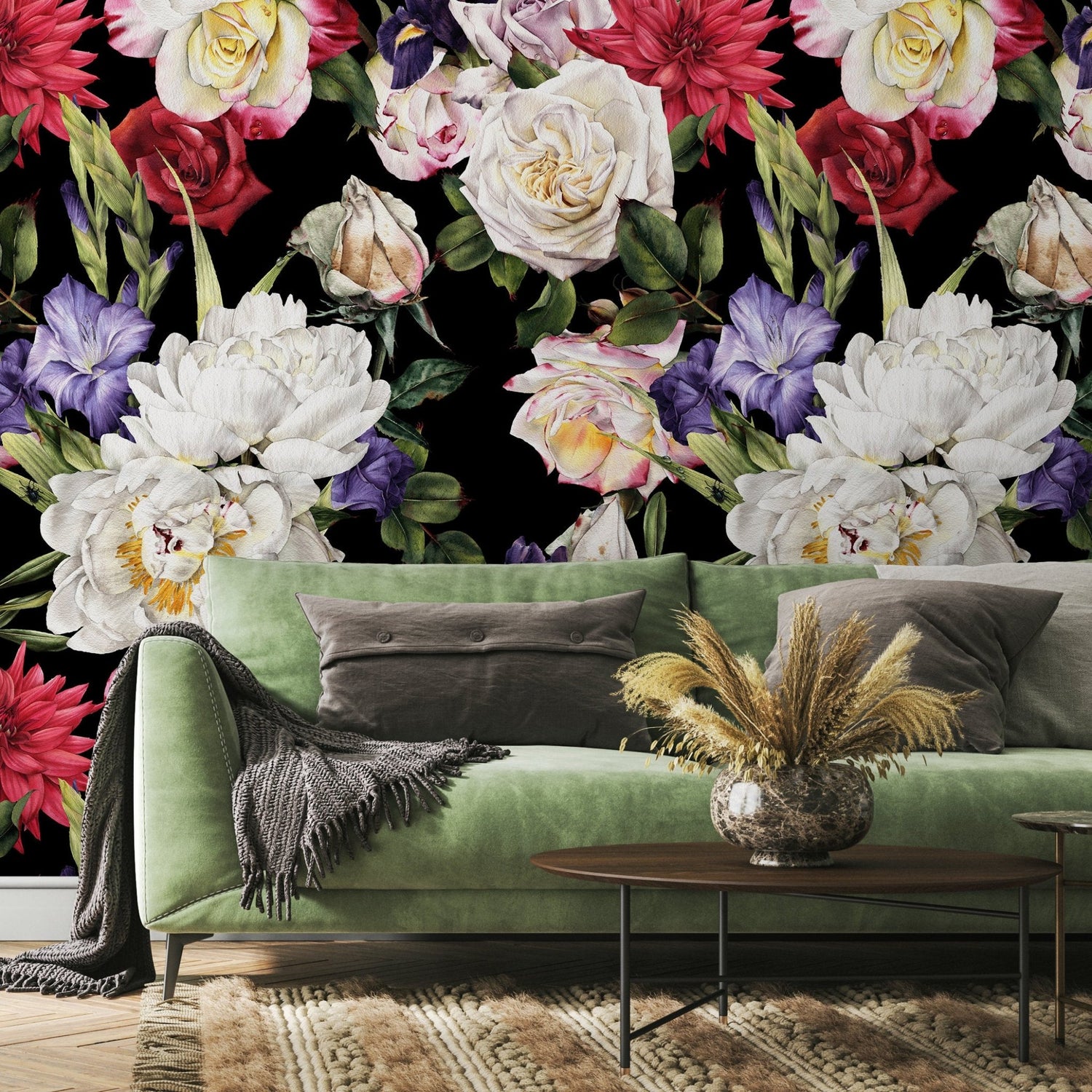Floral Elegance Wallpaper - B061 - WallTrend
