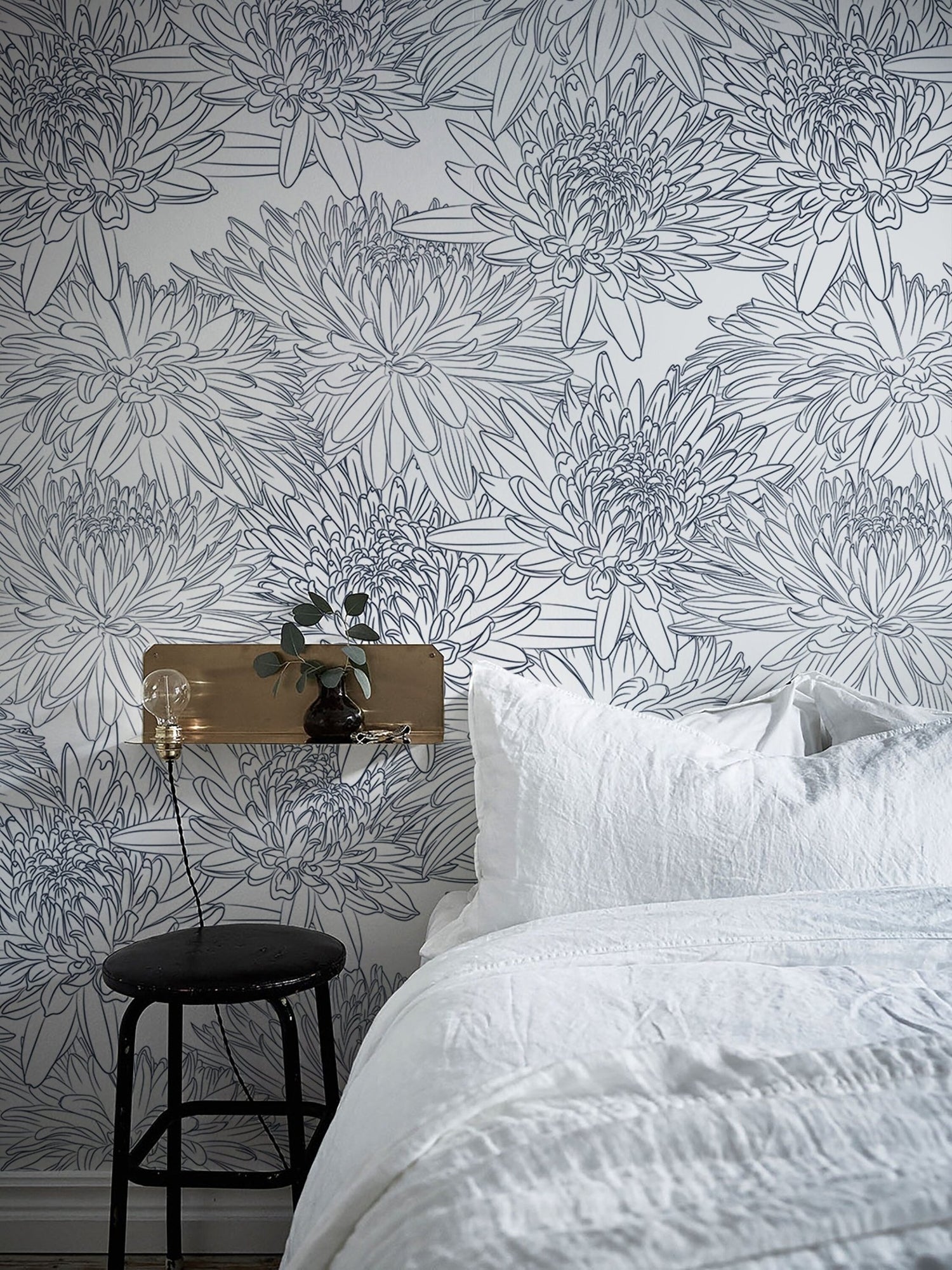 Floral Elegance Wallpaper - B150 - WallTrend