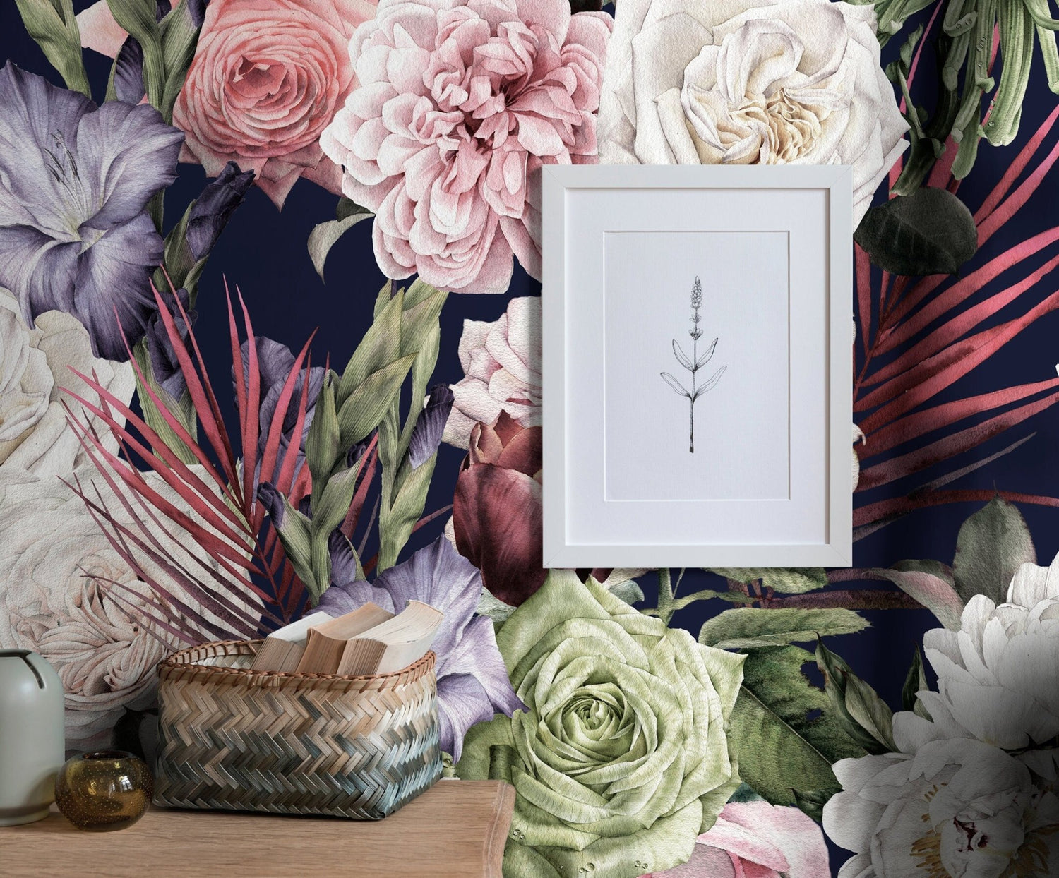 Floral Elegance Wallpaper - B180 - WallTrend