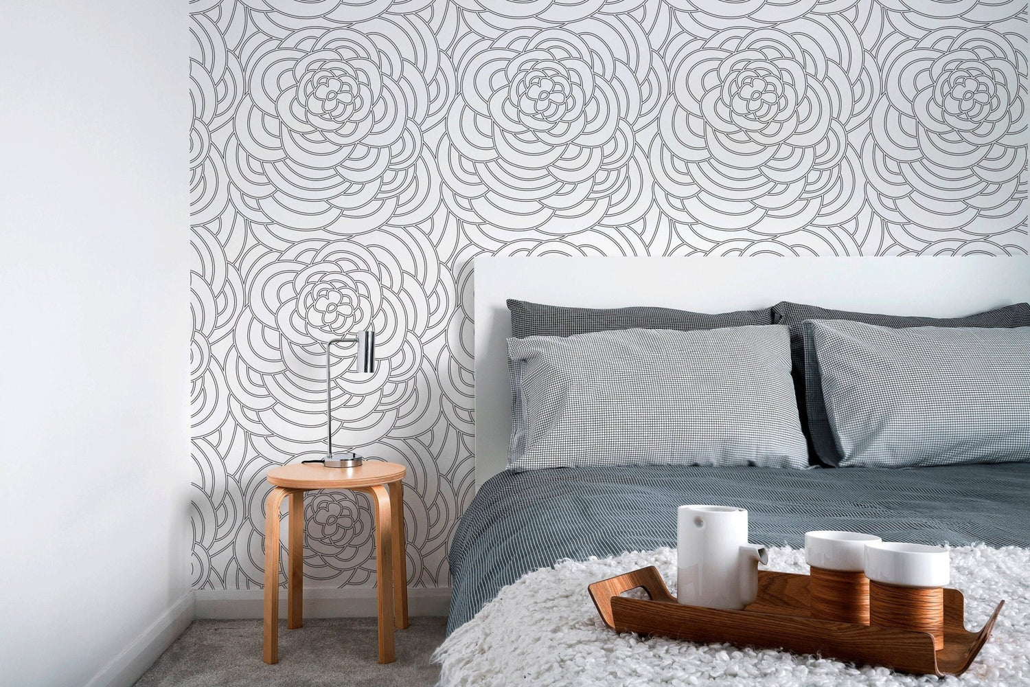 Floral Elegance Wallpaper - B609 - WallTrend