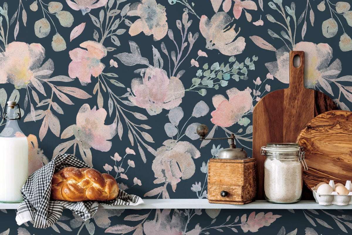Floral Elegance Wallpaper - C034 - WallTrend
