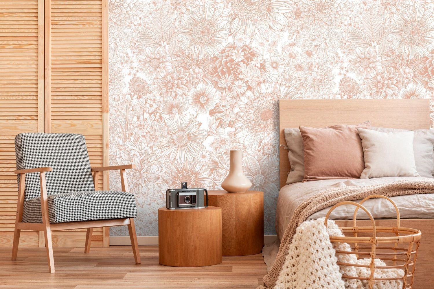 Floral Elegance Wallpaper - C064 - WallTrend