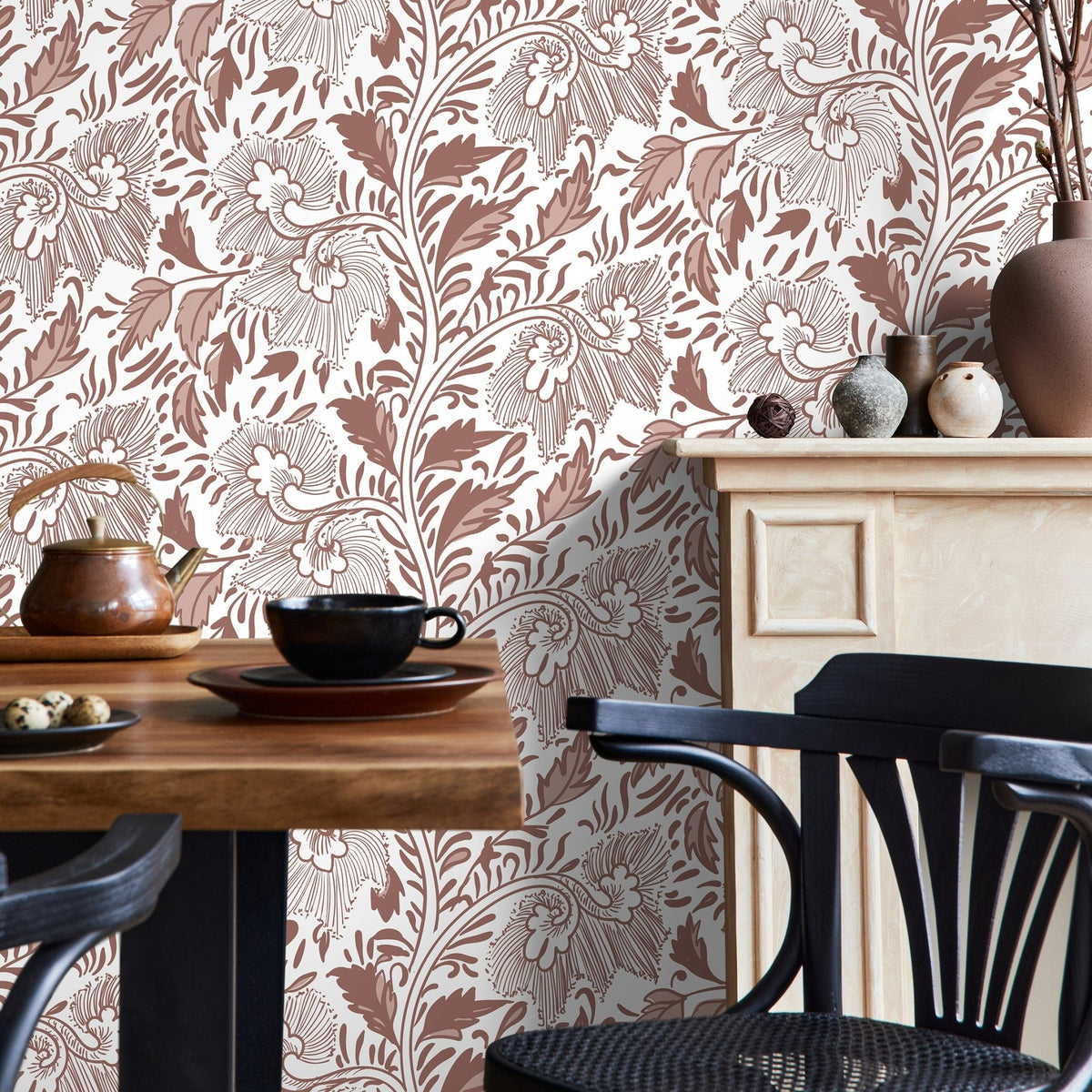 Floral Elegance Wallpaper - C294 - WallTrend