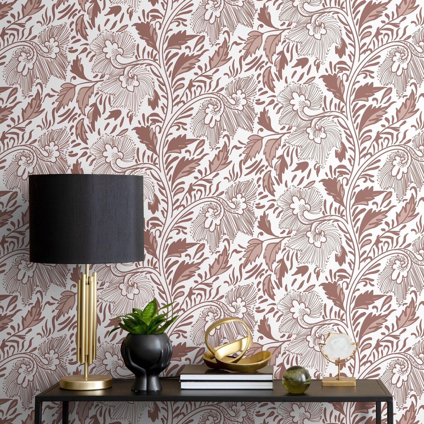 Floral Elegance Wallpaper - C294 - WallTrend