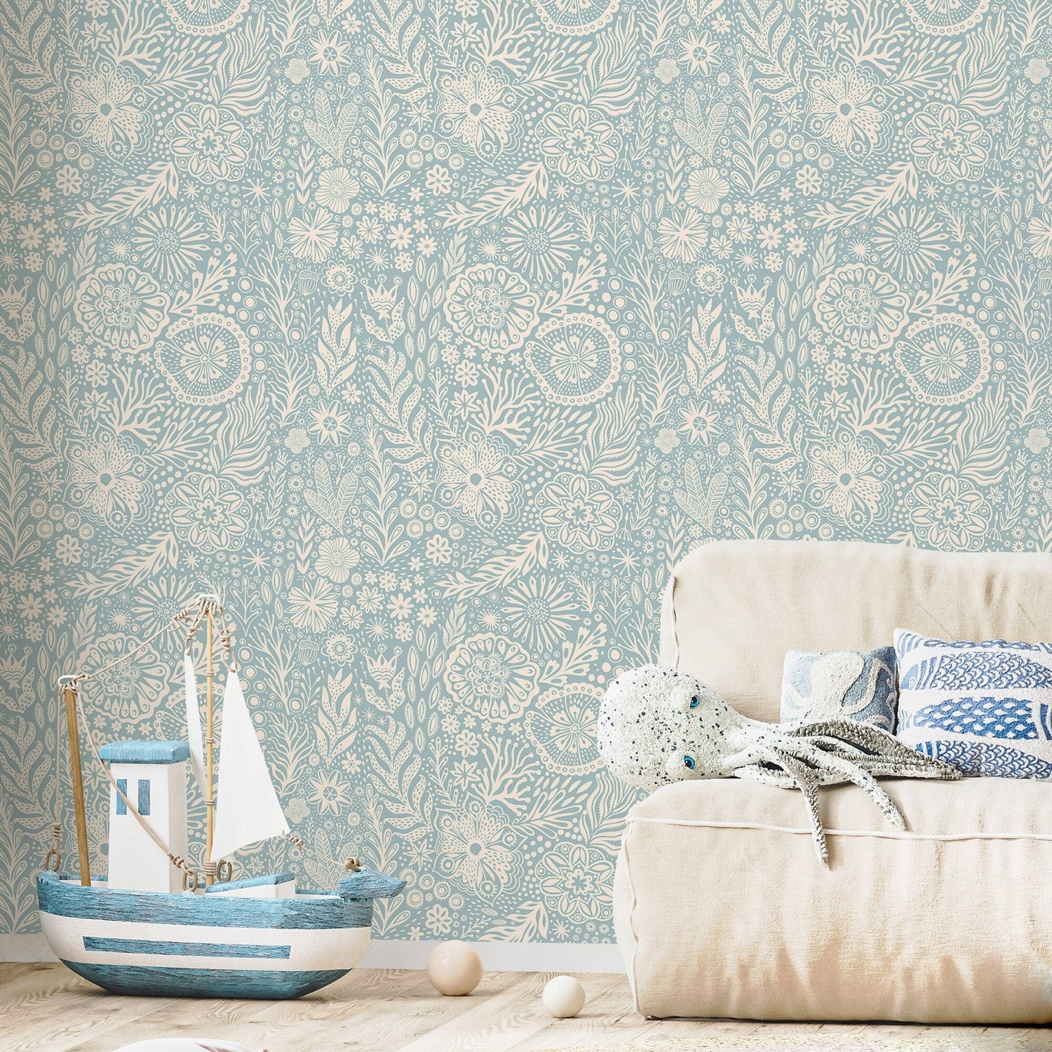 Floral Elegance Wallpaper - C435 - WallTrend