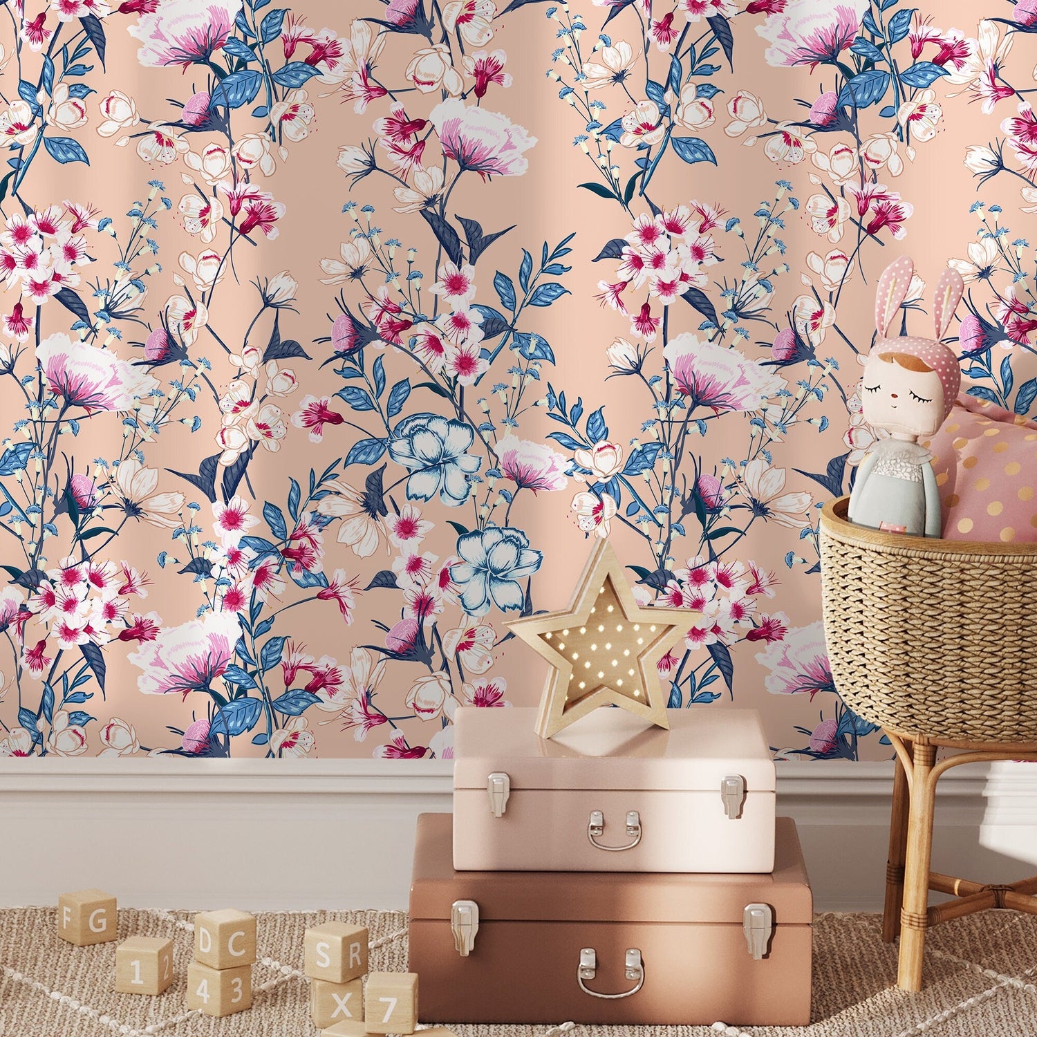 Floral Elegance Wallpaper - C583 - WallTrend