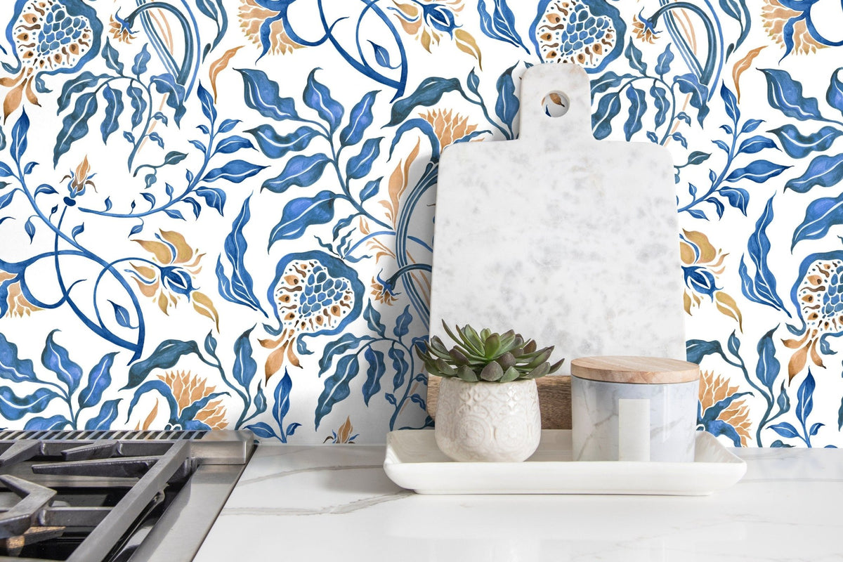 Floral Elegance Wallpaper - C600 - WallTrend