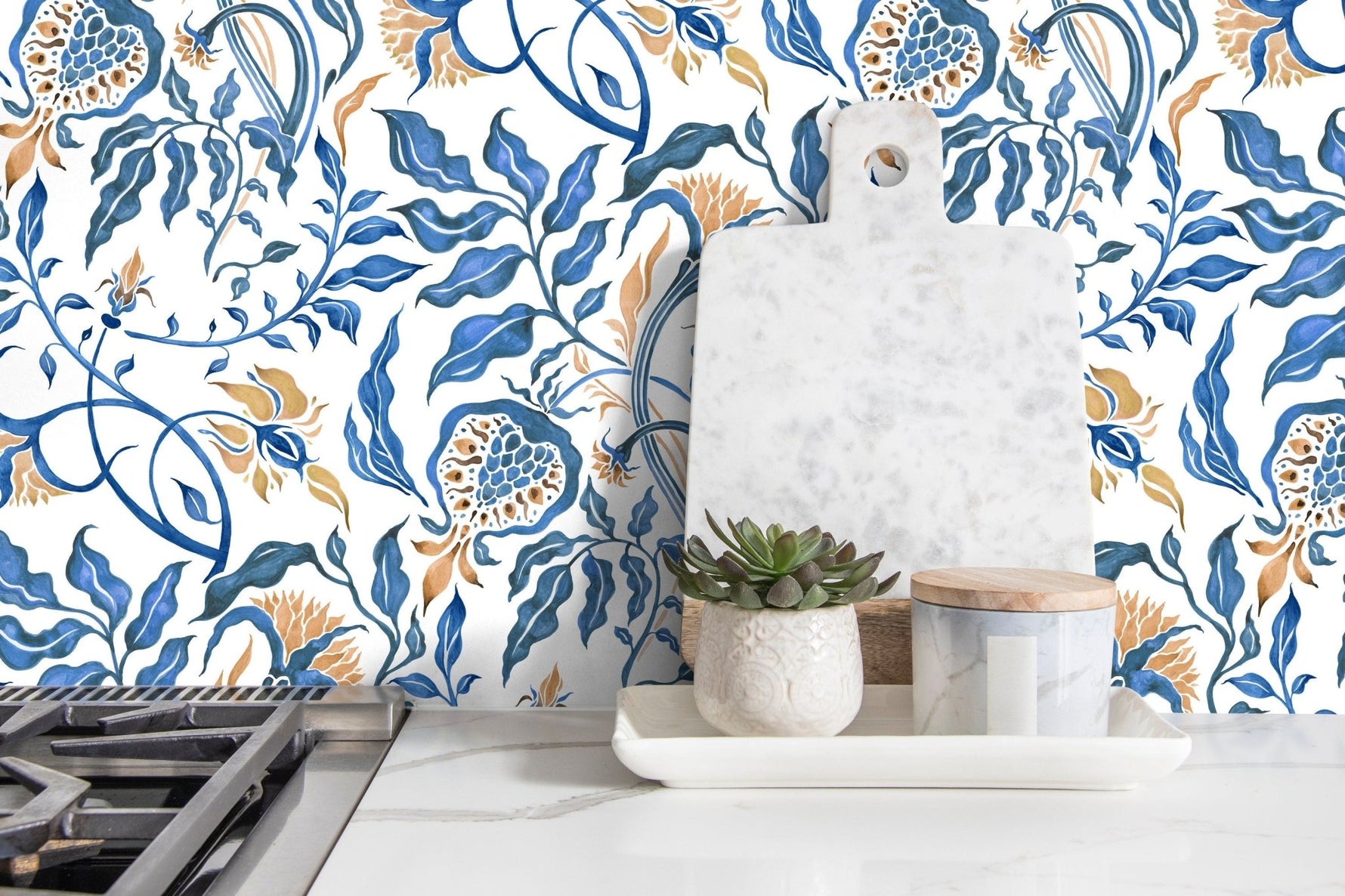 Floral Elegance Wallpaper - C600 - WallTrend