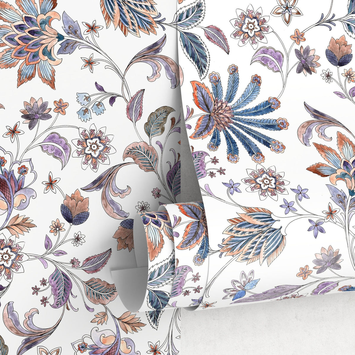 Floral Elegance Wallpaper - C696 - WallTrend