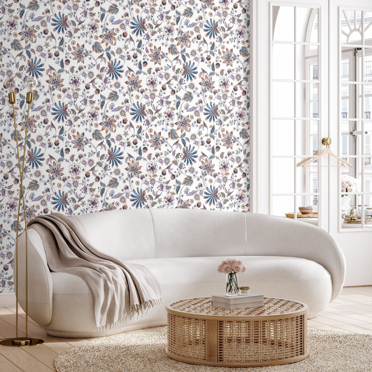 Floral Elegance Wallpaper - C696 - WallTrend