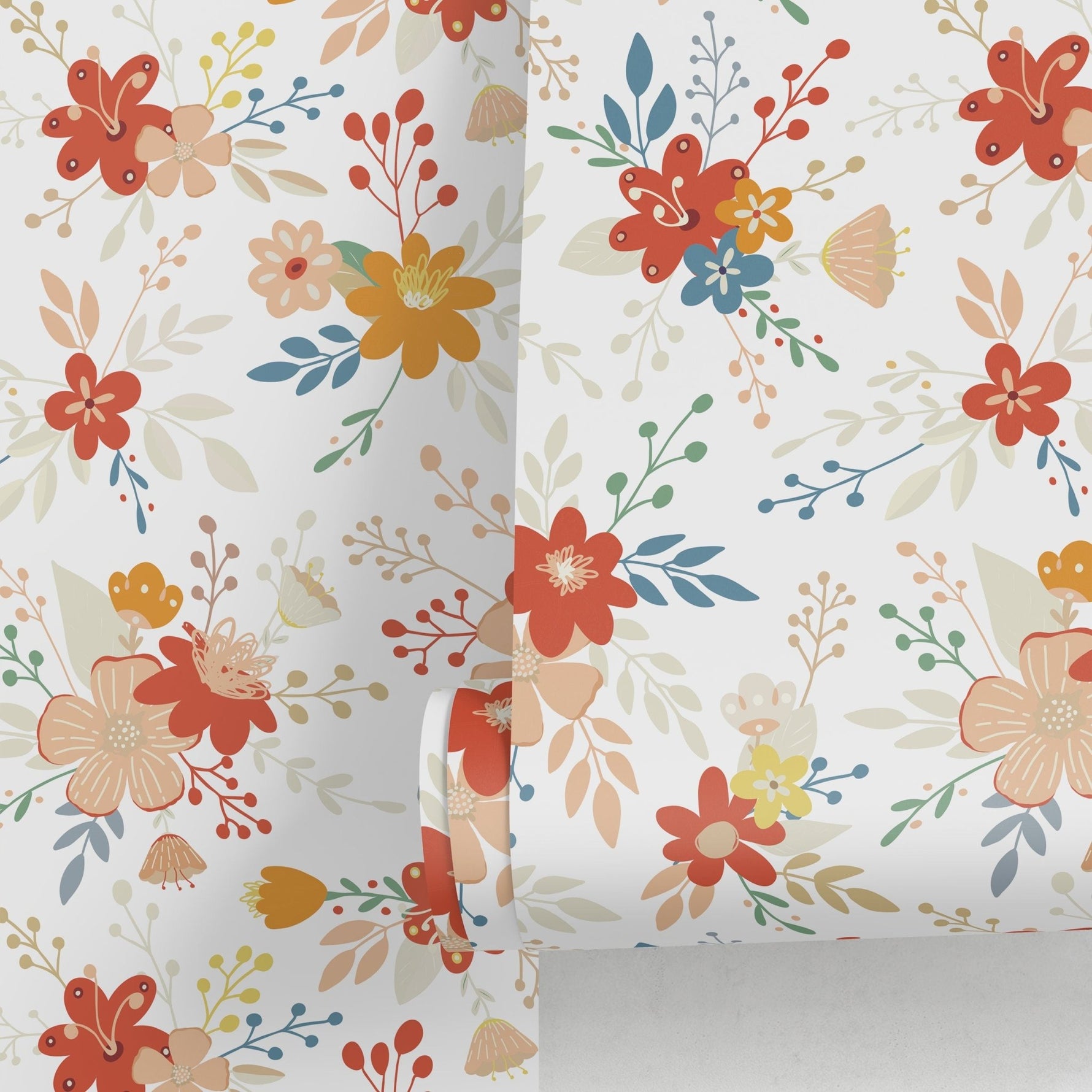 Floral Elegance Wallpaper - C710 - WallTrend
