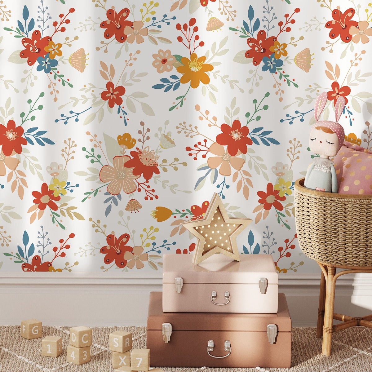 Floral Elegance Wallpaper - C710 - WallTrend