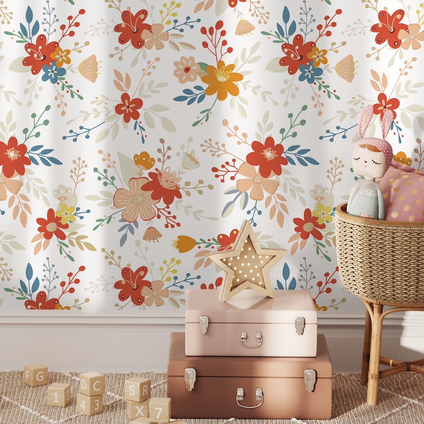 Floral Elegance Wallpaper - C710 - WallTrend