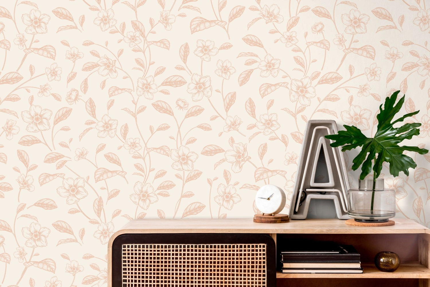 Floral Elegance Wallpaper - C718 - WallTrend