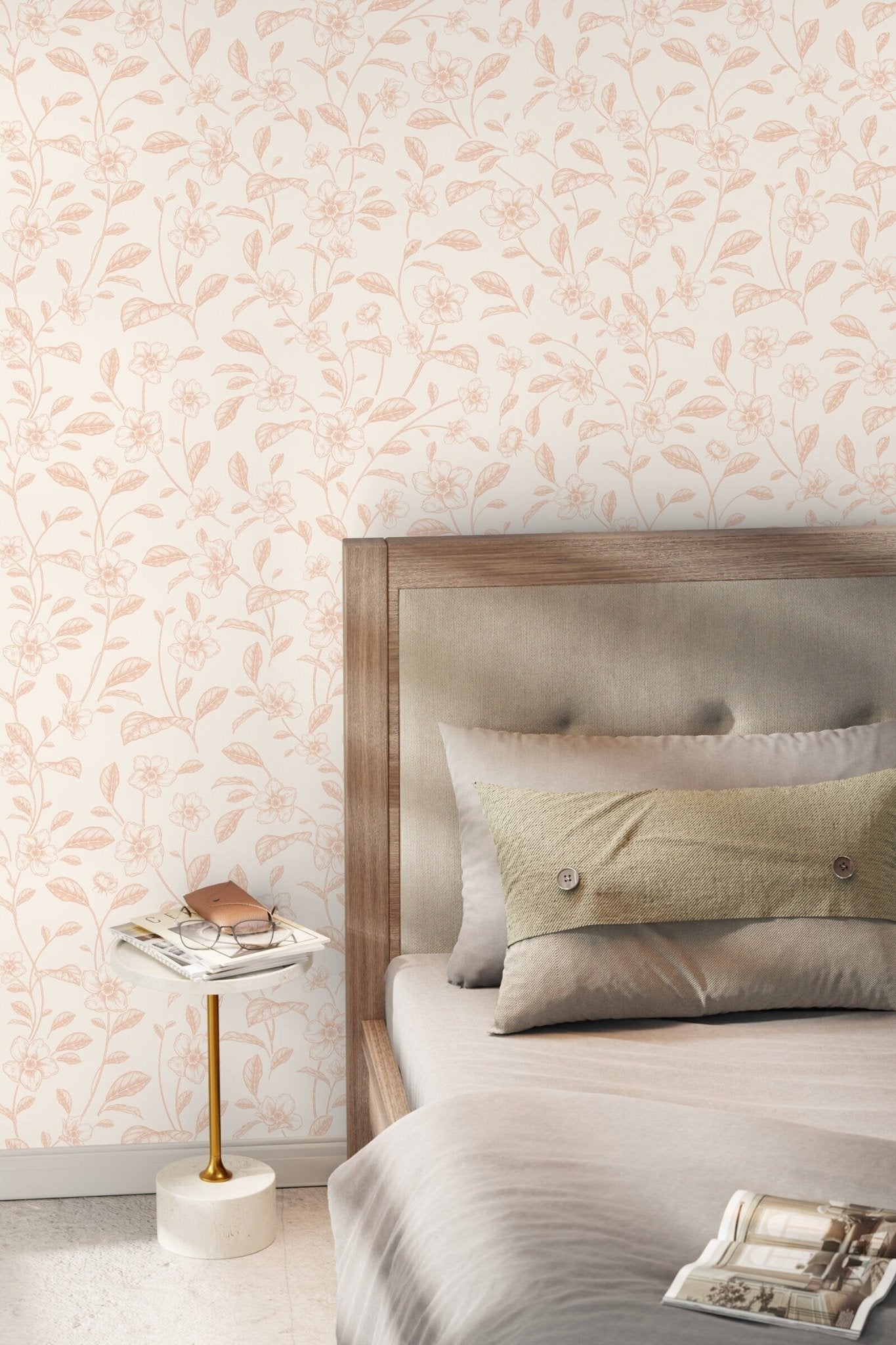 Floral Elegance Wallpaper - C718 - WallTrend