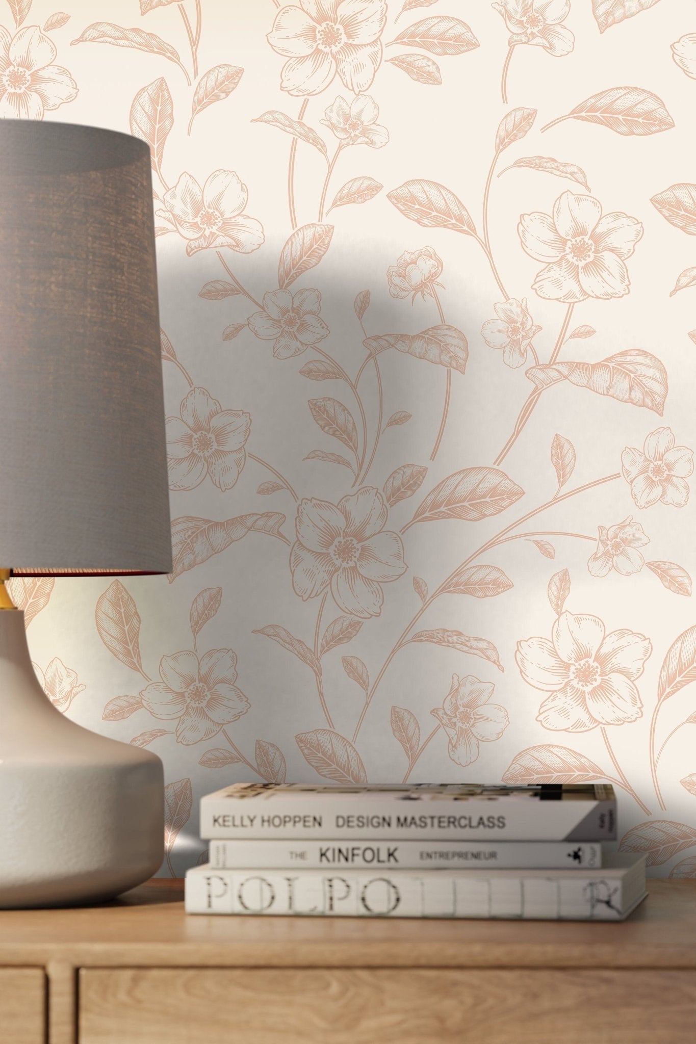 Floral Elegance Wallpaper - C718 - WallTrend