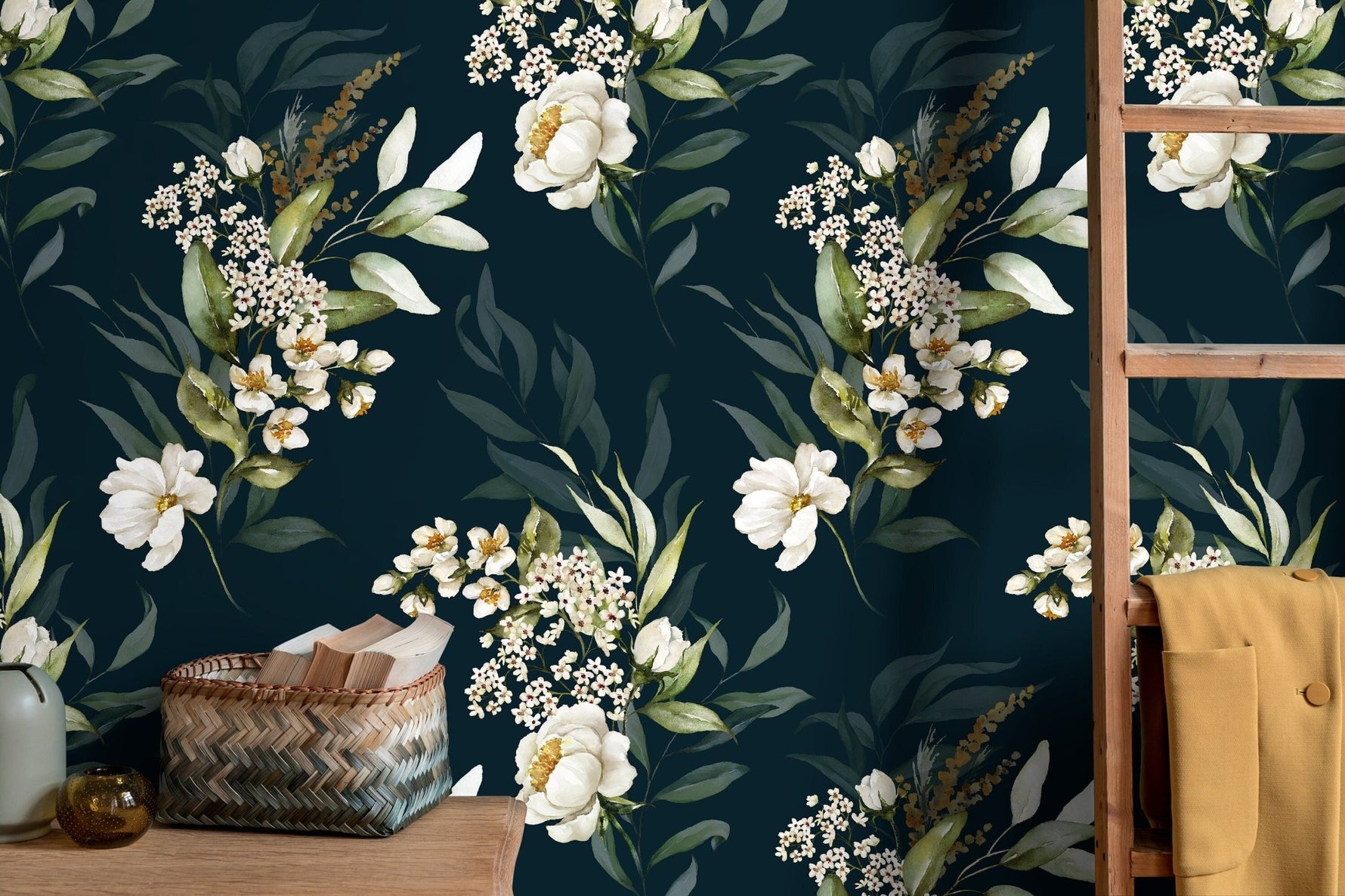 Floral Elegance Wallpaper - C828 - WallTrend