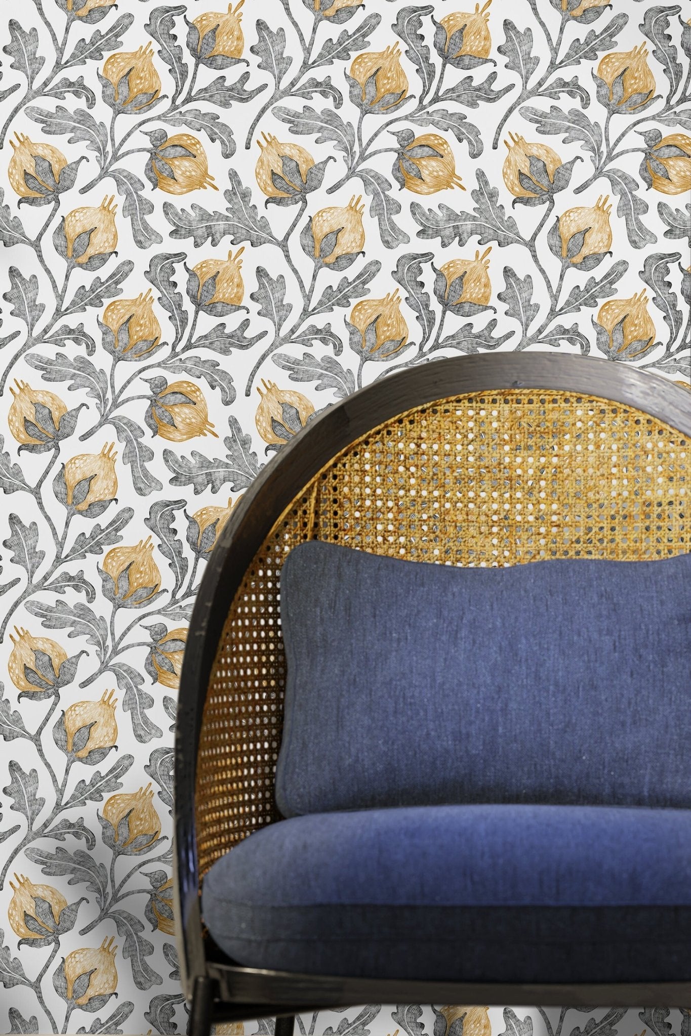 Floral Elegance Wallpaper - C829 - WallTrend