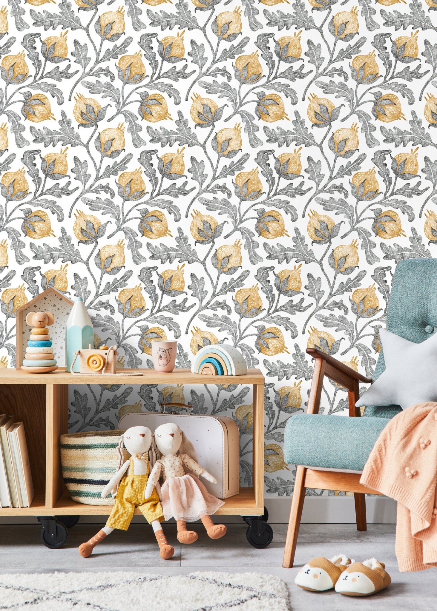 Floral Elegance Wallpaper - C829 - WallTrend