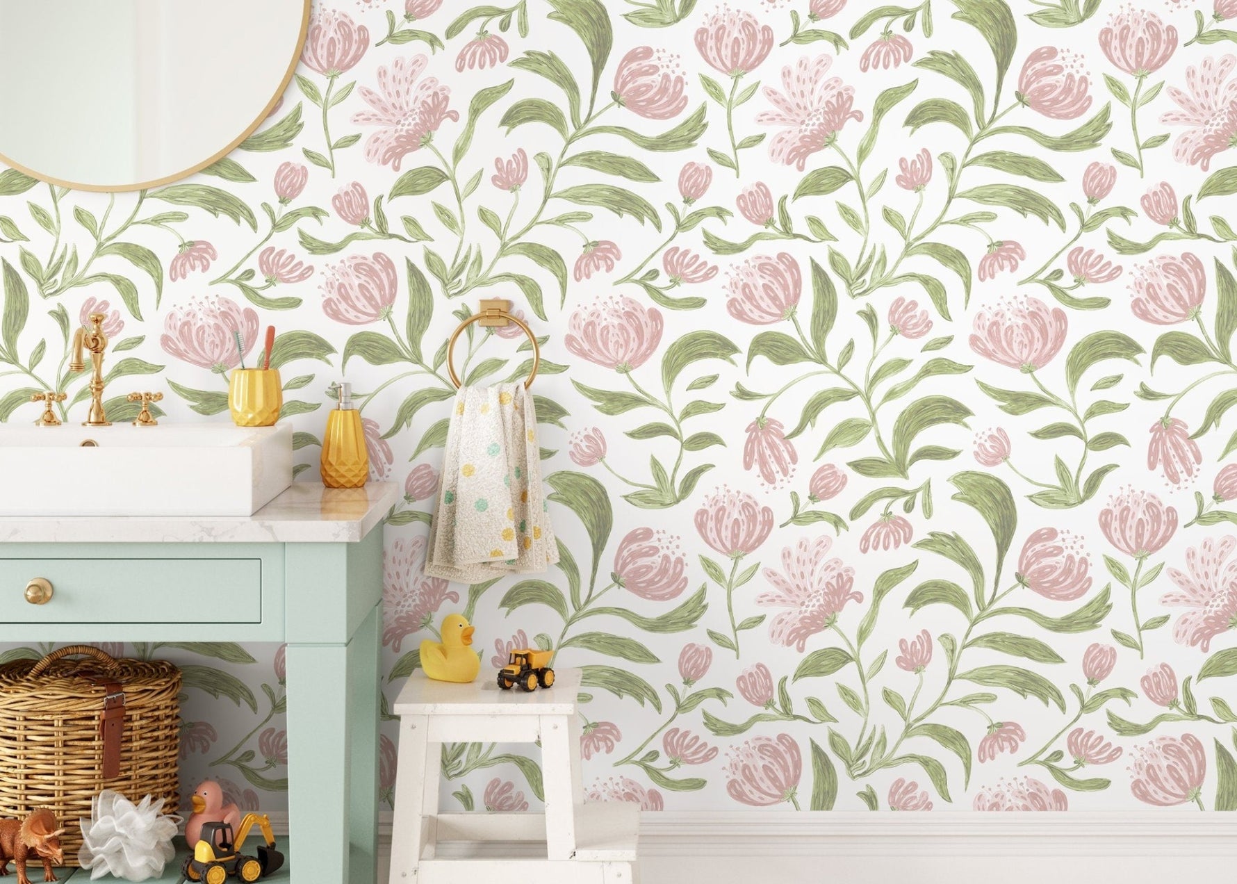 Floral Elegance Wallpaper - C972 - WallTrend