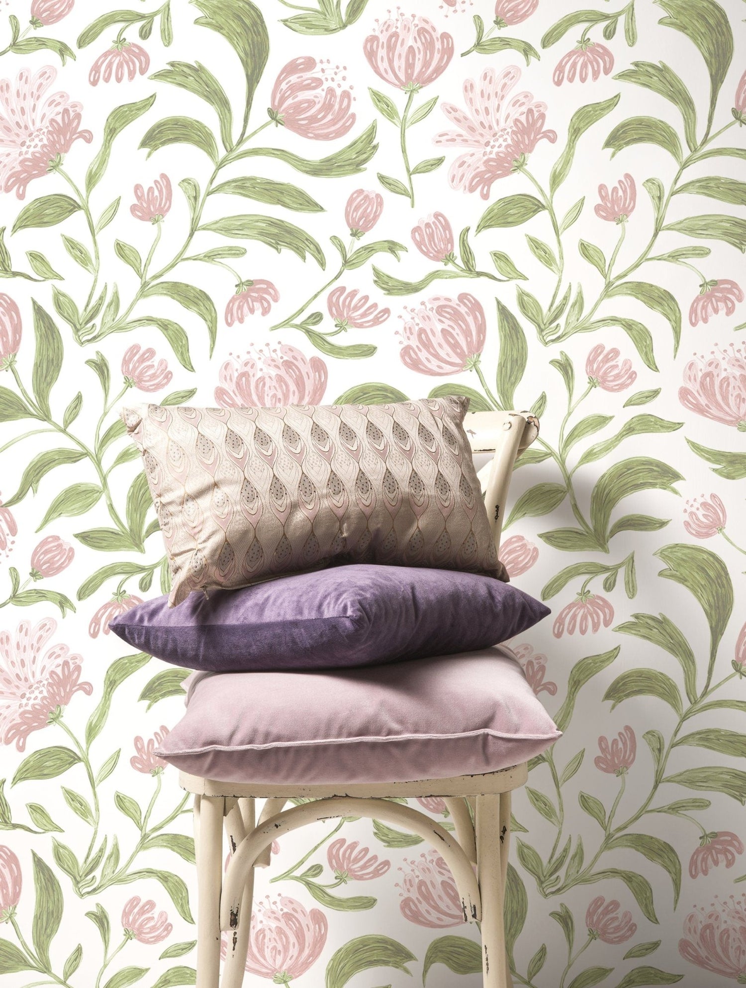 Floral Elegance Wallpaper - C972 - WallTrend