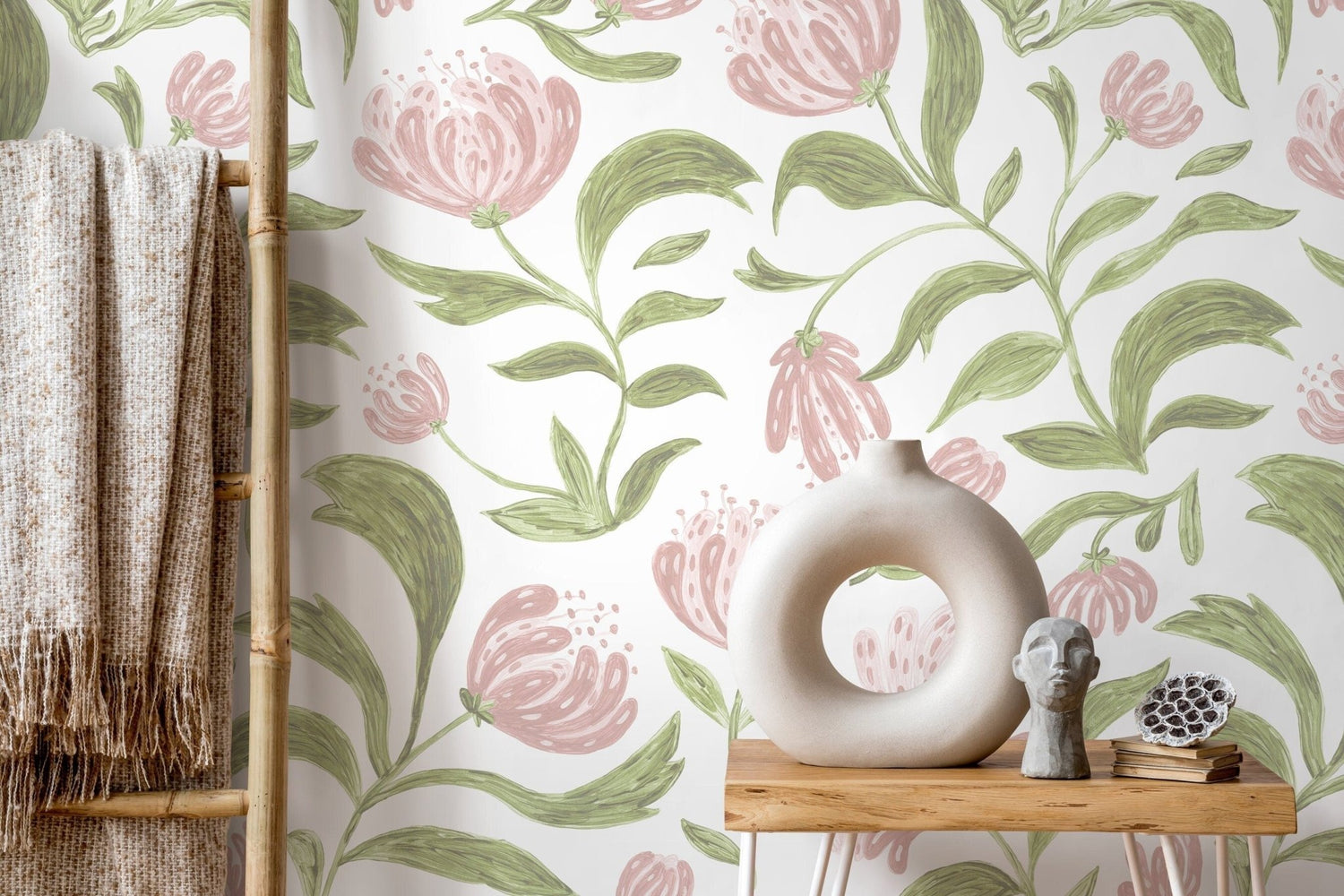 Floral Elegance Wallpaper - C972 - WallTrend